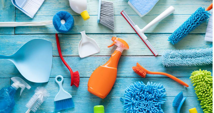 house cleaning tools